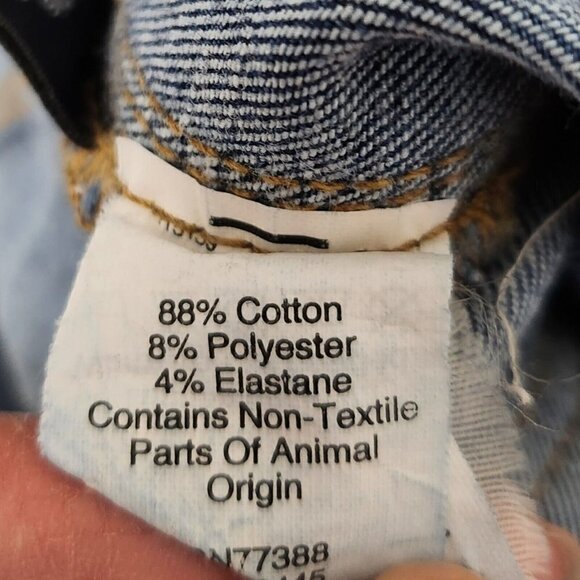 Madewell Jeans Womens 26 Blue Maternity Skinny Over the Belly Low Rise Stretch - Picture 8 of 11